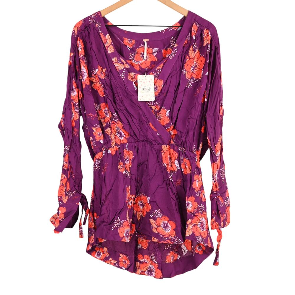 Free People Tuscan Dreams Floral Tunic, NWT